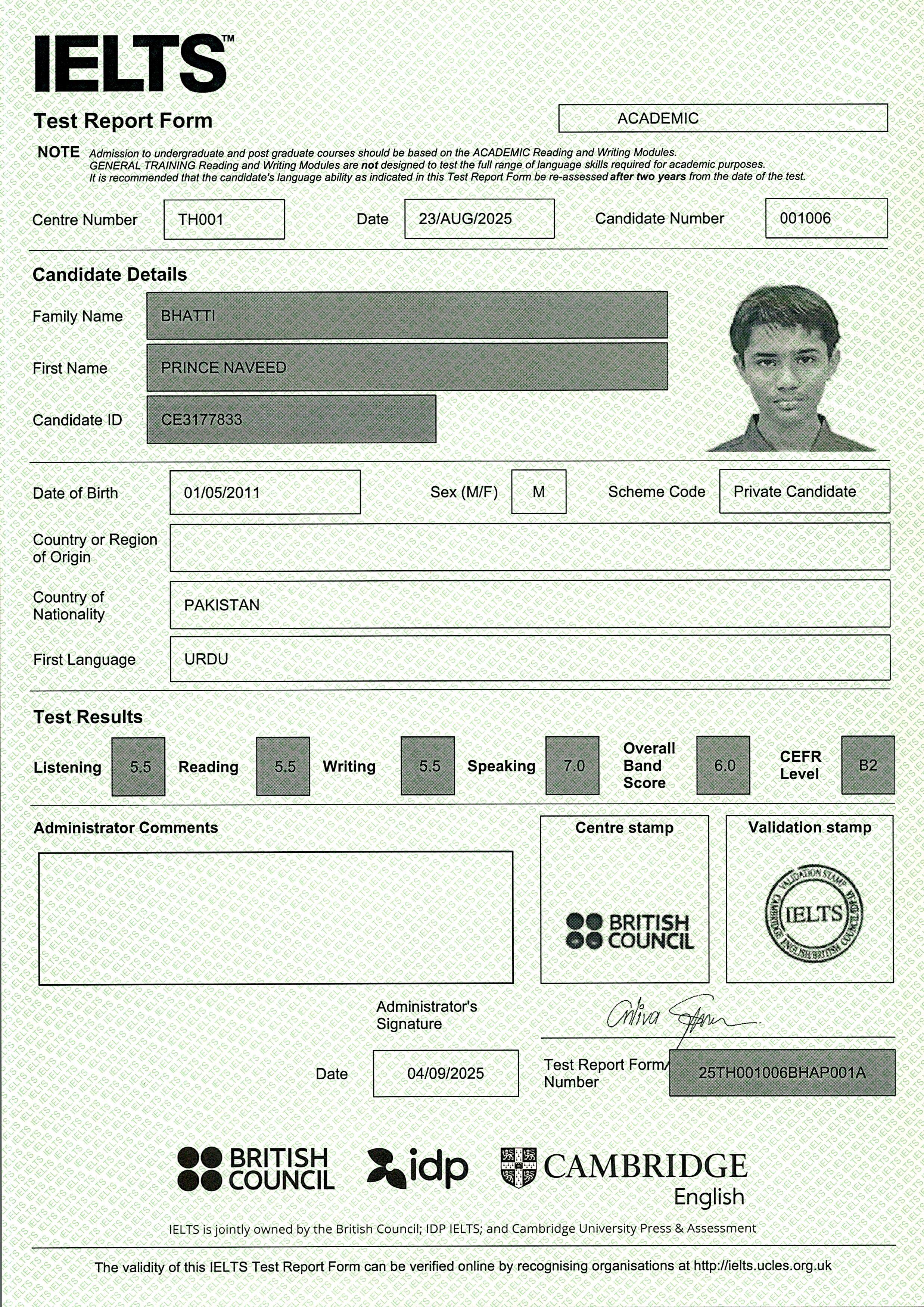IELTS Image
